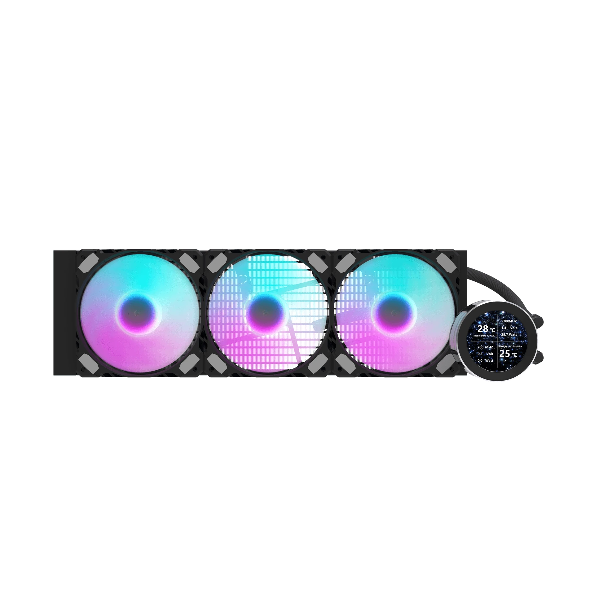 Radiador de la DN360S negra