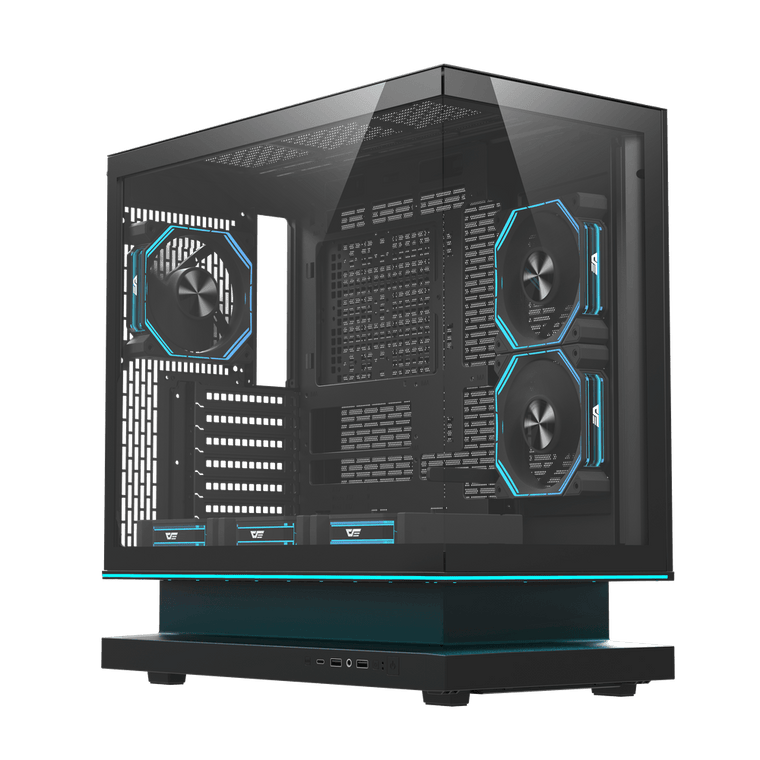 darkFlash FLOATRON F1 ATX · Caja de PC negra