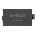 Fuente darkFlash EMT 750W 80 PLUS Bronze: detalle lateral de la carcasa.
