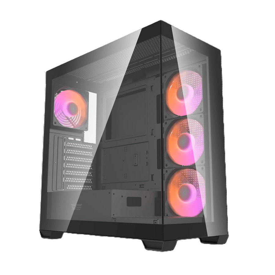 darkFlash DS900 ATX · Caja panorámica negra