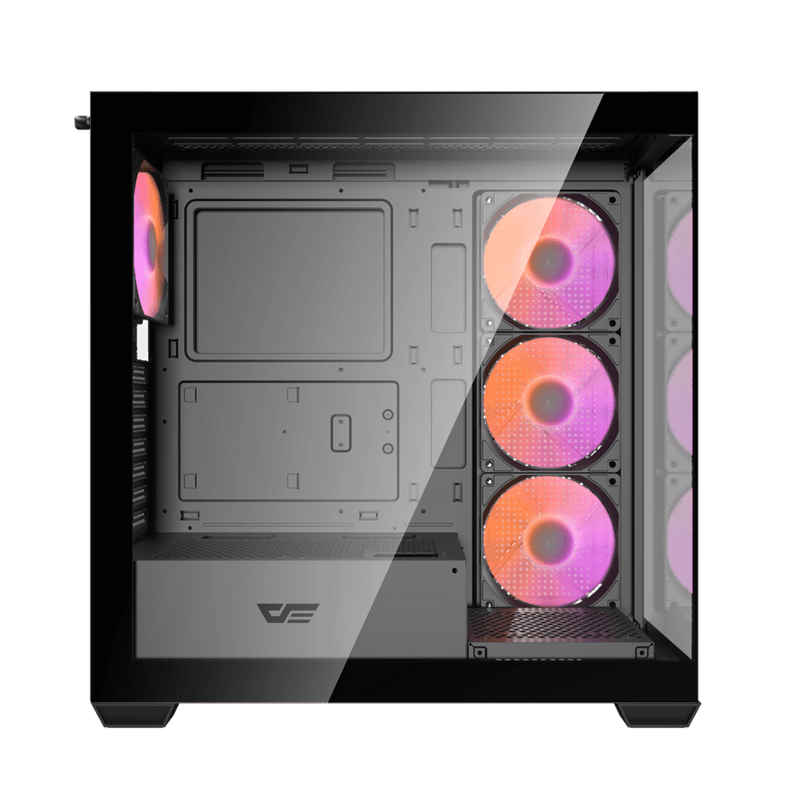 darkFlash DS900 ATX · Caja panorámica negra