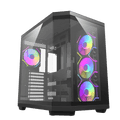 darkFlash DQX80 ATX · Boîtier panoramique noir