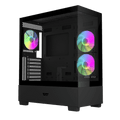 darkFlash DS500 RGB M-ATX · Caja de PC negra