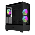 darkFlash DS500 RGB M-ATX · Caja de PC negra