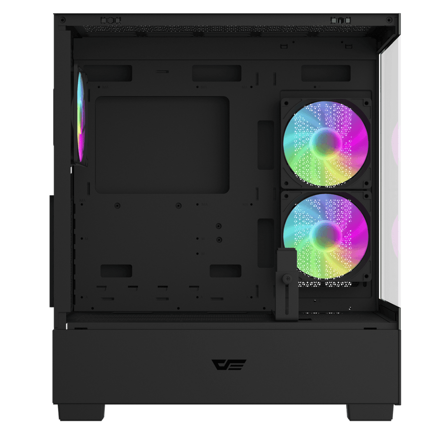 darkFlash DS500 RGB M-ATX · Caja de PC negra