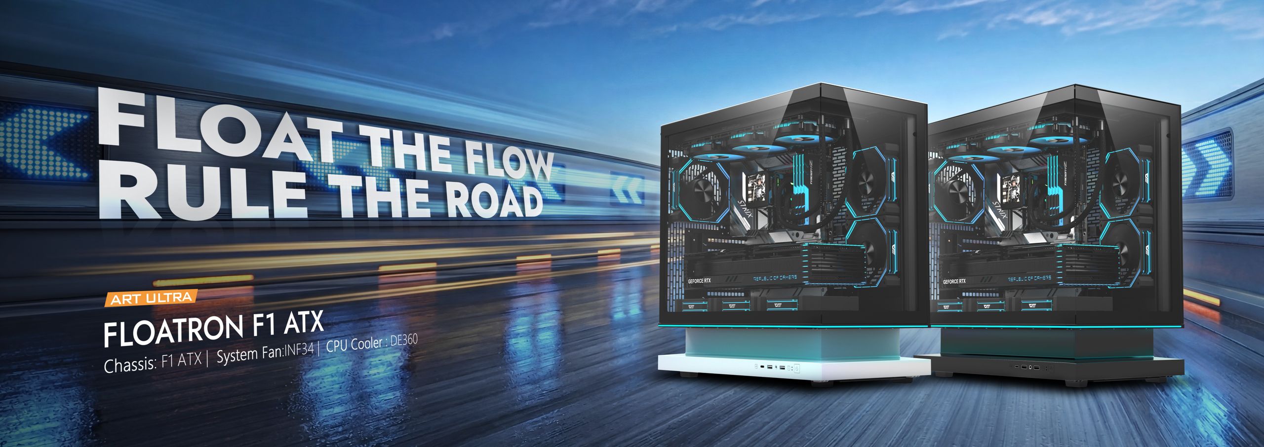 FLOATRON F1 ATX darkFlash