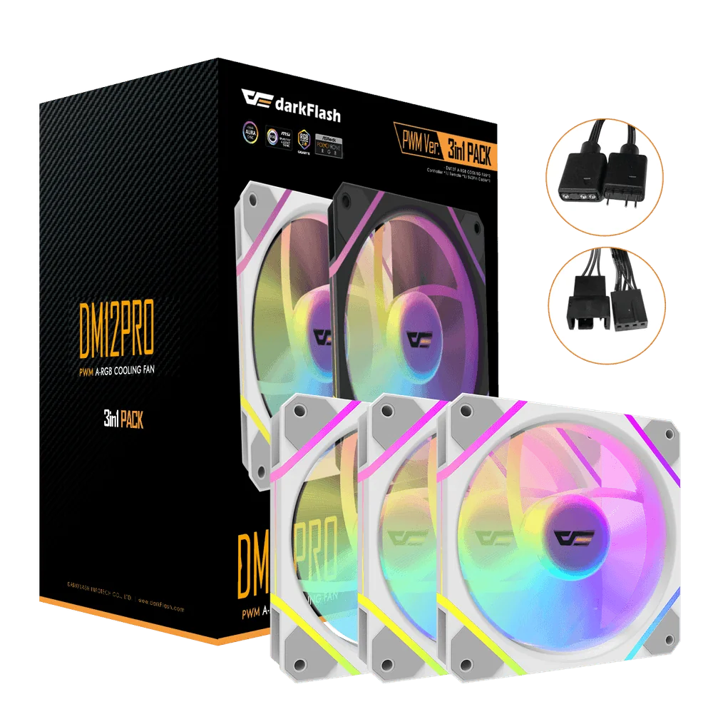 Kit blanco DM12 Pro con cableado