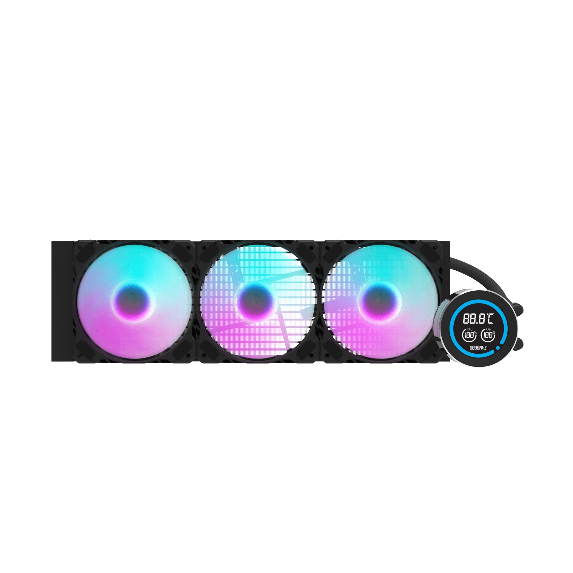 Ventiladores de la DN360D negra