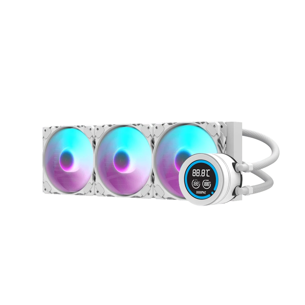 Refrigeración líquida darkFlash DN360D blanca