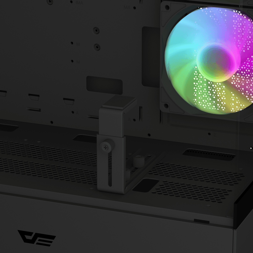 Detalle de ventilación de la DS500 RGB