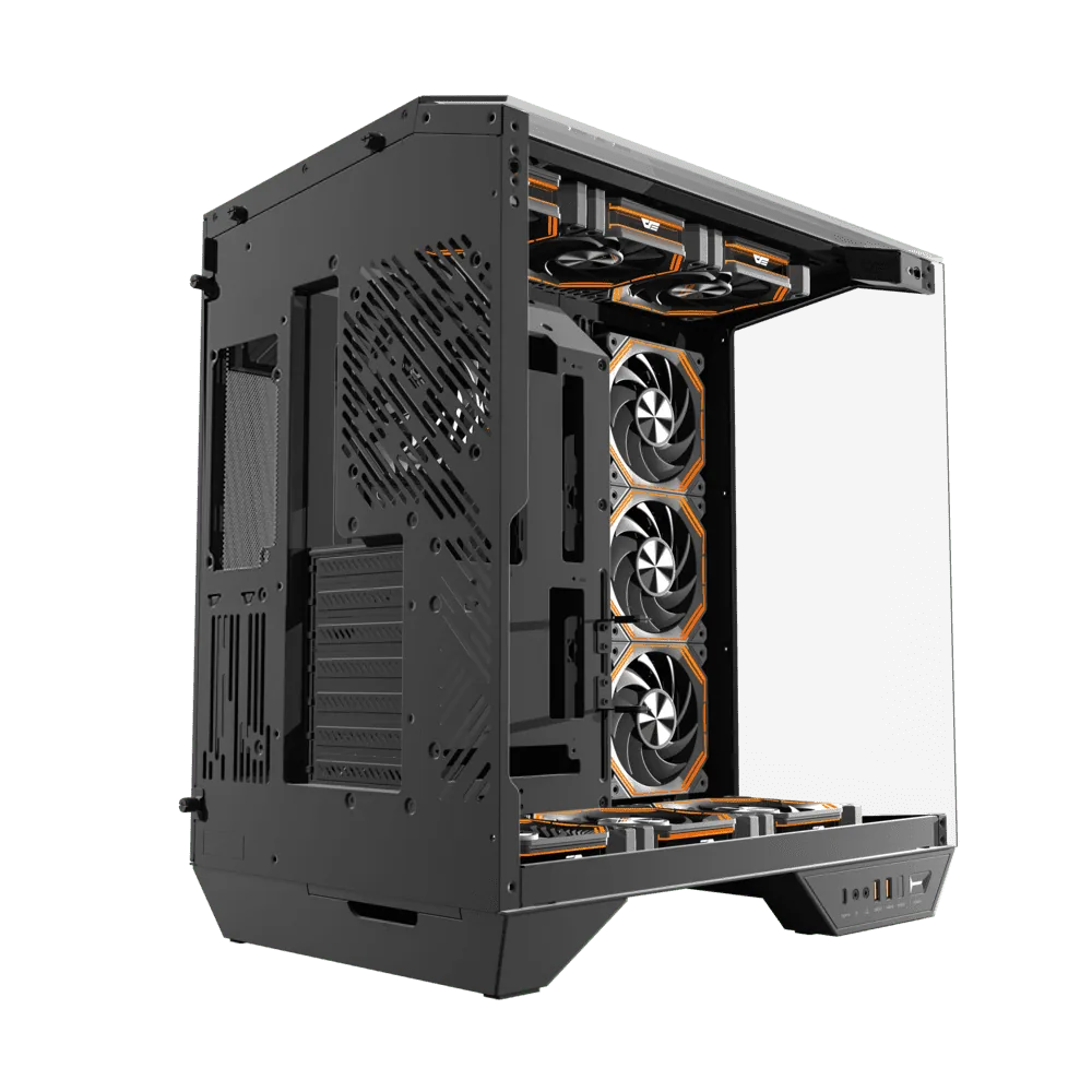 Instalación vertical de GPU en DY470 negra